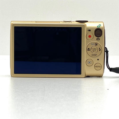 【全額返金保証】【最速発送】 コンパクトデジタルカメラ IXY 610F ゴールド 動作確認済