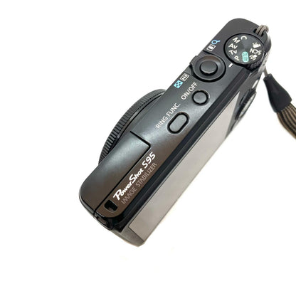 【全額返金保証】【最速発送】 コンパクトデジタルカメラ PowerShot S95 美品 動作確認済