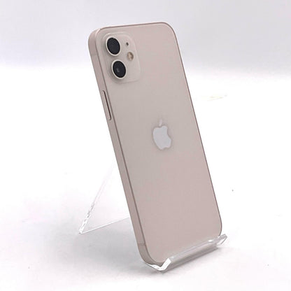 【全額返金保証】【最速発送】Apple iPhone iPhone 12 128GB ホワイト au 白ロム 美品 動作確認済 82%