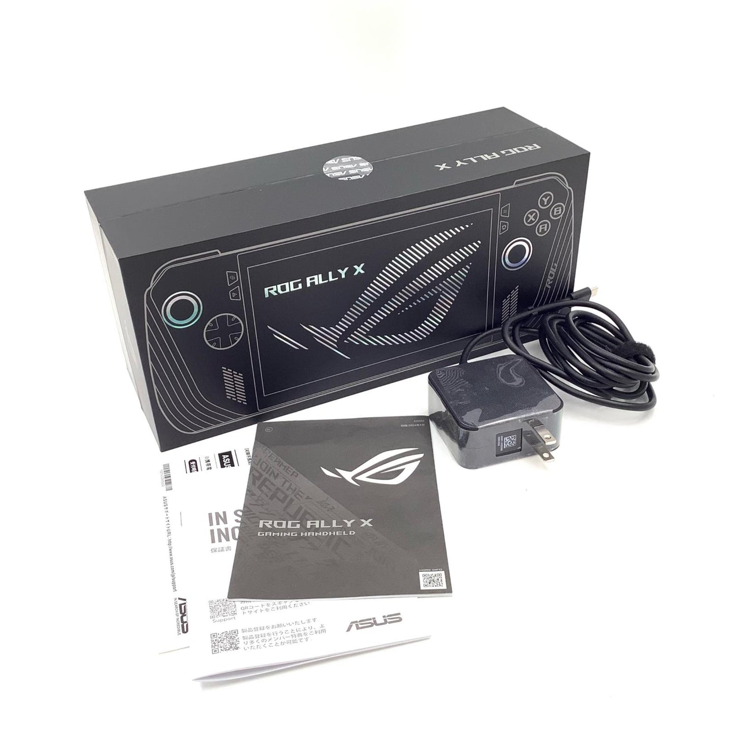 【全額返金保証】【最速発送】ASUS ROG Ally X RC72LA-Z1E24G1T AMD Ryzen Z1 Extreme 24GB M.2 SSD 1TB 88% 美品 動作確認済
