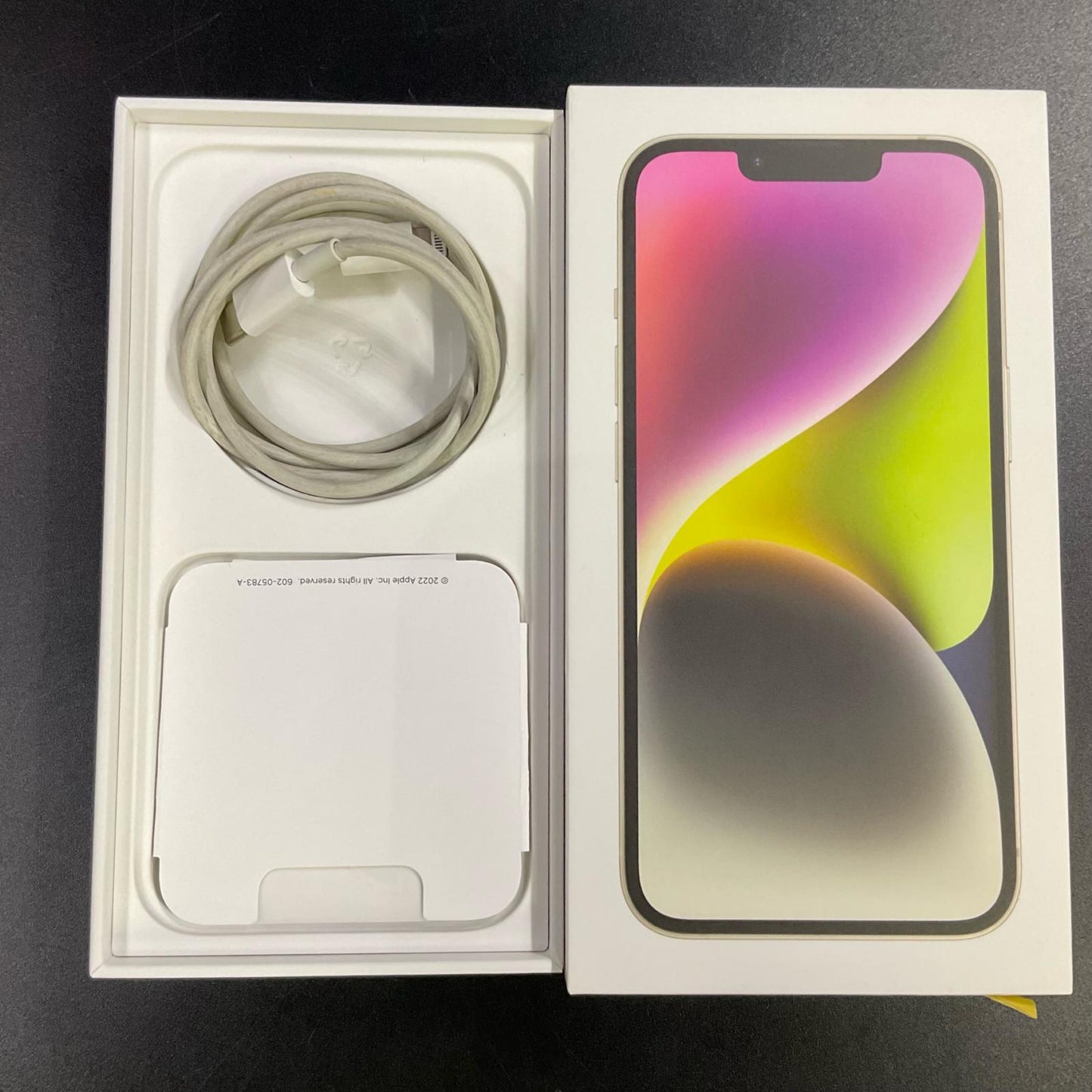 【全額返金保証】【最速発送】Apple iPhone iPhone 14 256GB スターライト SIMフリー 白ロム 動作確認済 78%