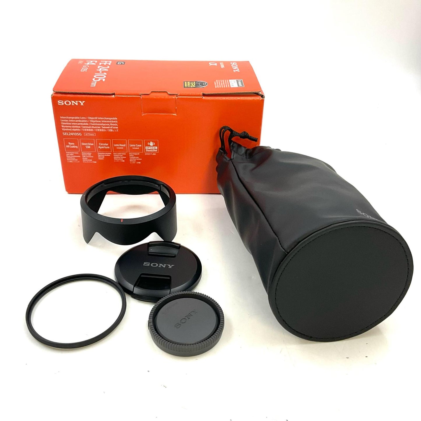 【全額返金保証】【最速発送】Sony FE 24-105mm F4 G OSS SEL24105G 超美品 動作確認済