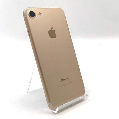 【全額返金保証】【最速発送】Apple iPhone iPhone 7 128GB ゴールド au 白ロム 動作確認済 78%