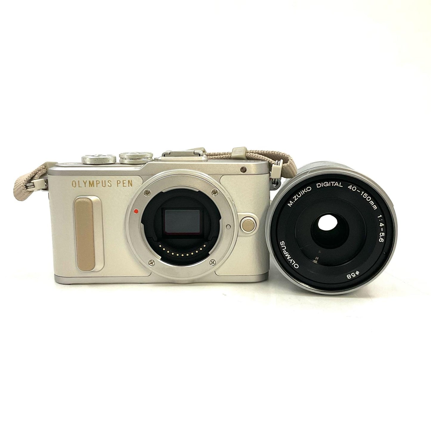 【全額返金保証】【最速発送】OLYMPUS デジタル一眼 PEN E-PL9 EZダブルズームキット [ホワイト] 美品 動作確認済