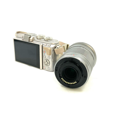 【全額返金保証】【最速発送】OLYMPUS デジタル一眼 PEN E-PL9 EZダブルズームキット [ホワイト] 美品 動作確認済