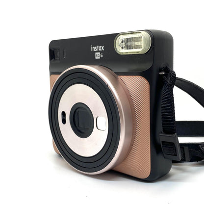 【全額返金保証】【最速発送】FUJIFILM instax SQ 6 ピンク 美品 動作確認済