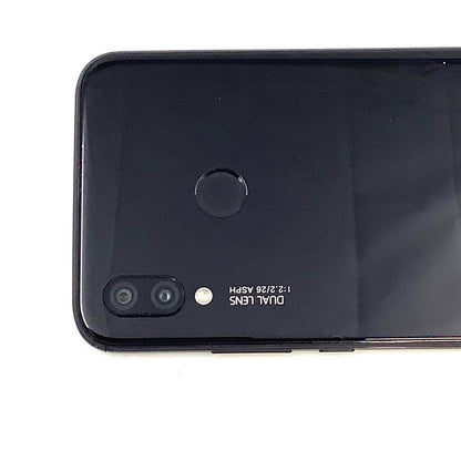 【全額返金保証】【最速発送】Huawei P 20 lite 32GB ミッドナイトブラック au ANE-LX2J 白ロム 動作確認済