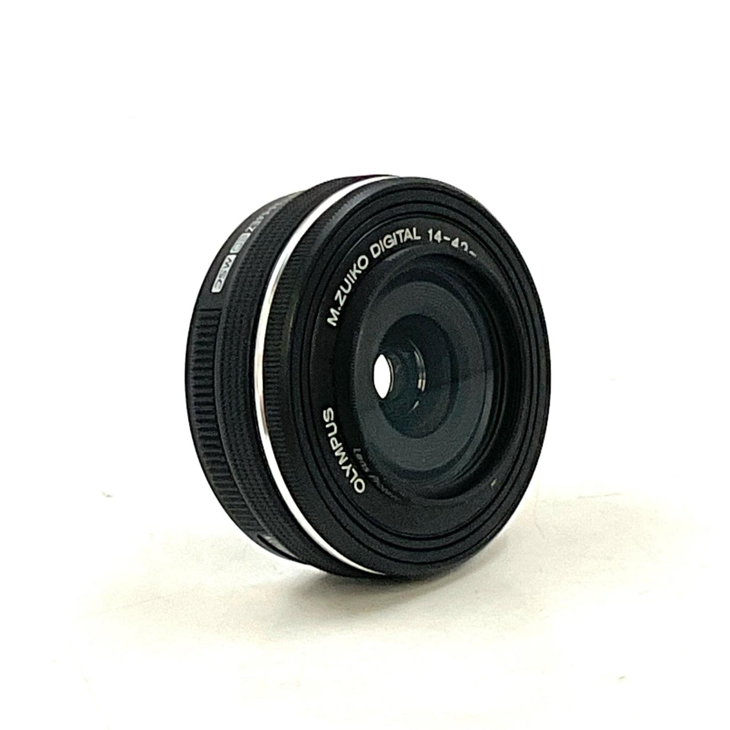 【全額返金保証】【最速発送】OLYMPUS M.ZUIKO DIGITAL ED 14-42mm F3.5-5.6 EZ　ブラック 美品 動作確認済