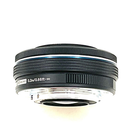 【全額返金保証】【最速発送】OLYMPUS M.ZUIKO DIGITAL ED 14-42mm F3.5-5.6 EZ　ブラック 美品 動作確認済