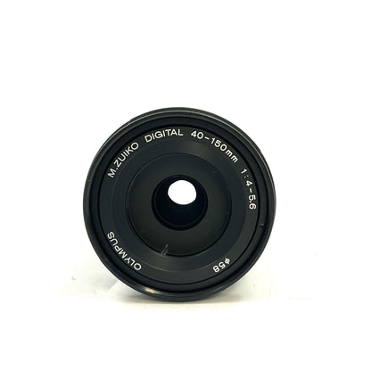 【全額返金保証】【最速発送】OLYMPUS M.ZUIKO DIGITAL ED 40-150mm F4.0-5.6 R　ブラック 美品 動作確認済