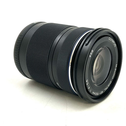 【全額返金保証】【最速発送】OLYMPUS M.ZUIKO DIGITAL ED 40-150mm F4.0-5.6 R　ブラック 美品 動作確認済