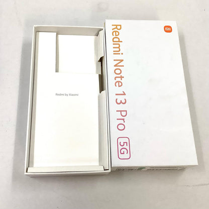 【全額返金保証】【最速発送】Xiaomi Redmi Redmi Note 13 Pro 5G 256GB オーロラパープル au XIG05 白ロム 超美品 動作確認済