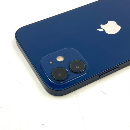 【全額返金保証】【最速発送】Apple iPhone iPhone 12 128GB ブルー Softbank 白ロム 動作確認済 84%