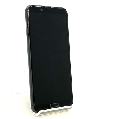 【全額返金保証】【最速発送】SHARP AQUOS sense2 32GB ニュアンスブラック docomo SH-01L 白ロム 動作確認済