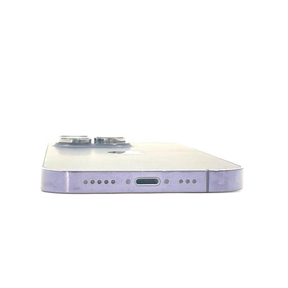 【最速発送】Apple iPhone iPhone 14 Pro 128GB ディープパープル SIMフリー 白ロム【難有】 77%