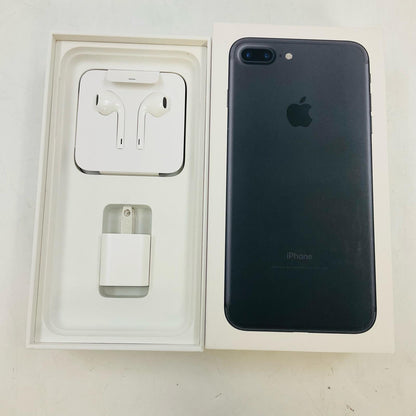 【全額返金保証】【最速発送】Apple iPhone iPhone 7 Plus 128GB ブラック Softbank 白ロム 動作確認済 76%