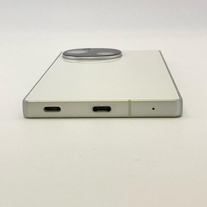 【全額返金保証】【最速発送】SHARP AQUOS R9 256GB ホワイト SIMフリー SH-51E 白ロム 美品 動作確認済