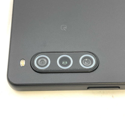 【最速発送】Sony Xperia 10 V 128GB ブラック SIMフリー SO-52D 白ロム【難有】