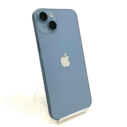 【全額返金保証】【最速発送】Apple iPhone iPhone 14 Plus 128GB ブルー SIMフリー 白ロム 美品 動作確認済 83%