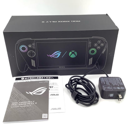 【全額返金保証】【最速発送】ASUS ROG Xbox Ally X RC73XA-Z2E24G1T AMD Ryzen AI Z2 Extreme 24GB M.2 SSD 1TB 100% 超美品 動作確認済