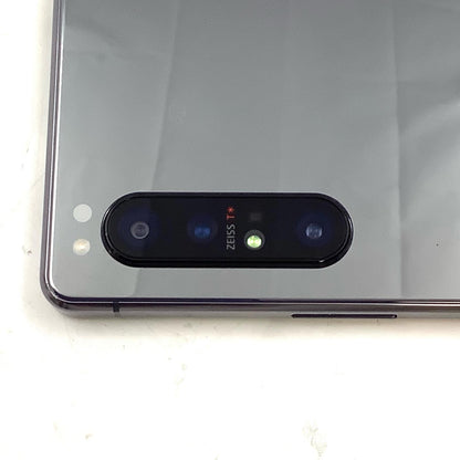 【全額返金保証】【最速発送】Sony Xperia Xperia 1 II 128GB パープル docomo SO-51A 白ロム 動作確認済