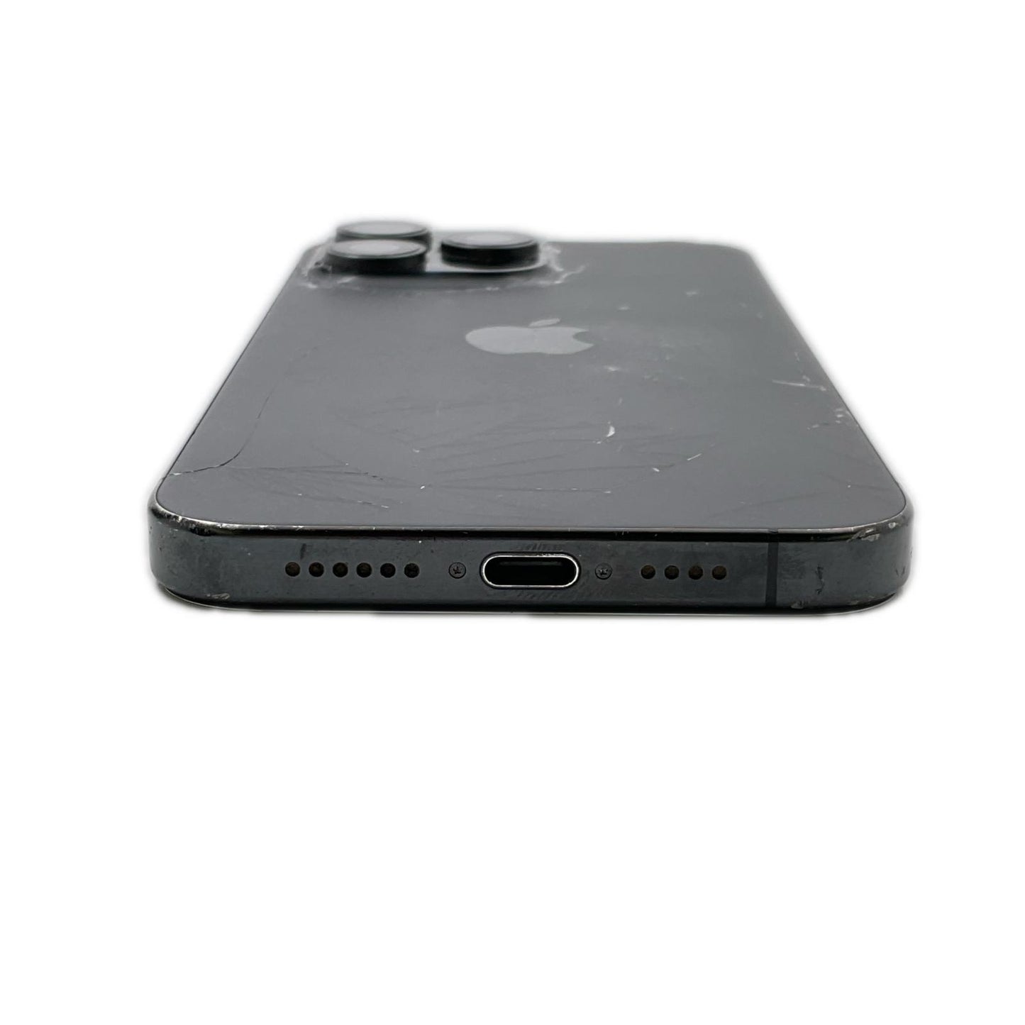 【最速発送】Apple iPhone iPhone 15 Pro Max 256GB ブラックチタニウム Softbank 白ロム【難有】 100%