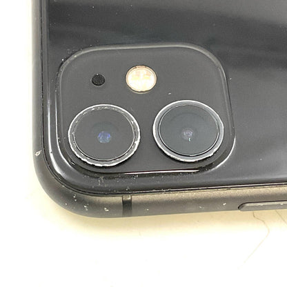 【全額返金保証】【最速発送】Apple iPhone iPhone 11 128GB ブラック Softbank 白ロム 動作確認済 72%