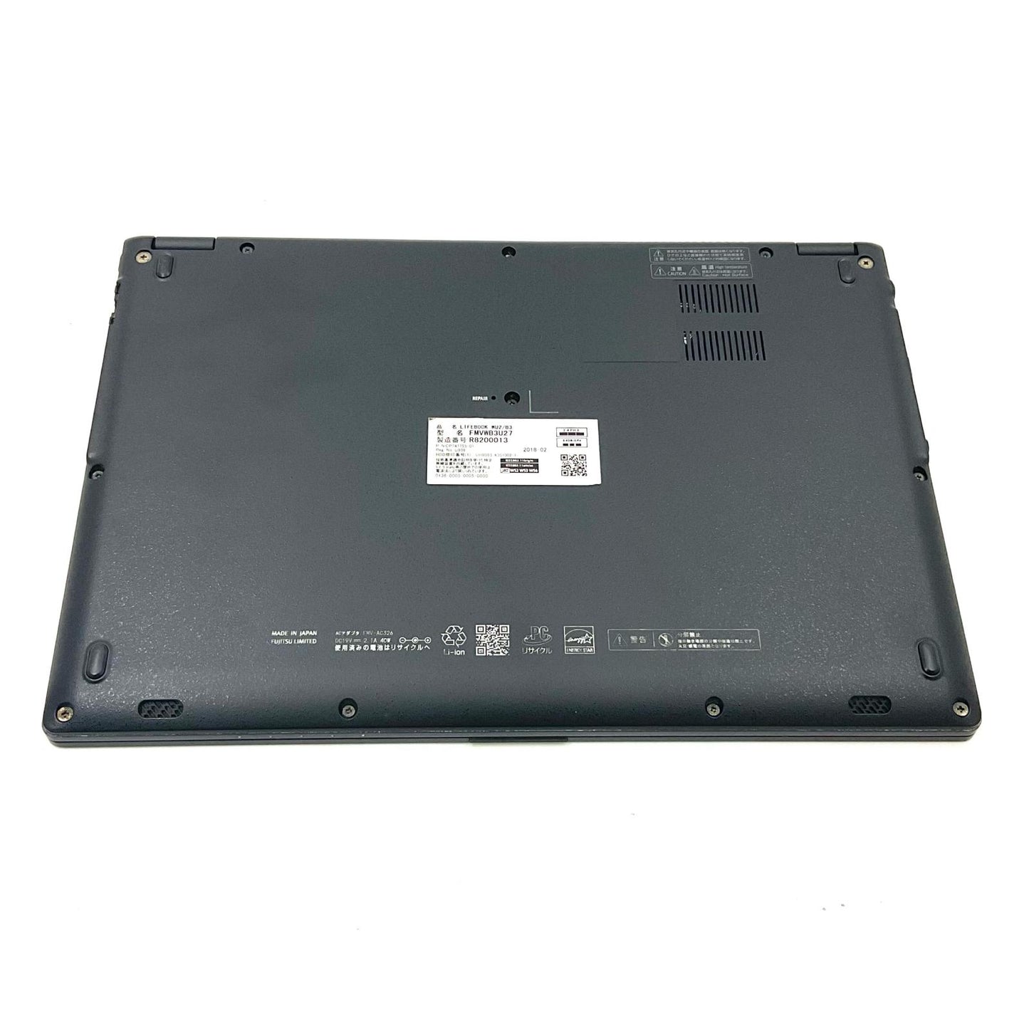 【最速発送】富士通 LIFEBOOK WU2/B3 FMVWB3U27 intel core i5-8250U 8GB SSD 256GB 21%【難有】
