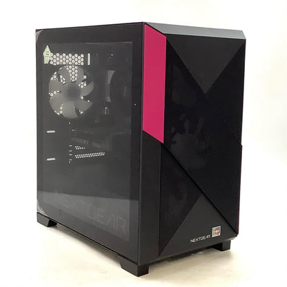 【全額返金保証】【最速発送】MouseComputer NEXTGEAR JG-A5G60 JGA5G60B5BADW101DECAL AMD Ryzen 5 5500 32GB M.2 SSD 1TB NVIDIA GeForce RTX 5060 8GB 美品 動作確認済