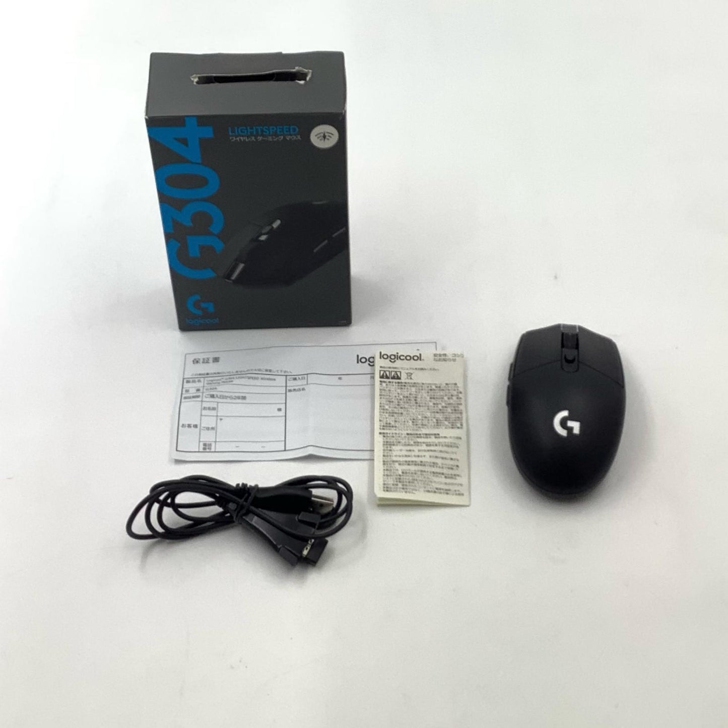 【全額返金保証】【最速発送】Logicool LIGHTSPEED Wireless Gaming Mouse G304 美品 動作確認済