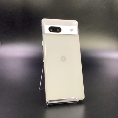 【全額返金保証】【最速発送】Google Pixel 7a 128GB Snow SIMフリー G82U8 白ロム 美品 動作確認済