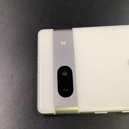 【全額返金保証】【最速発送】Google Pixel 7a 128GB Snow SIMフリー G82U8 白ロム 美品 動作確認済
