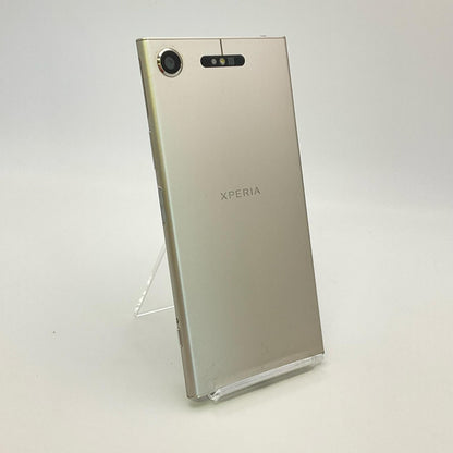 【全額返金保証】【最速発送】Sony Xperia XZ１ 64GB シルバー Softbank 701SO 白ロム 動作確認済