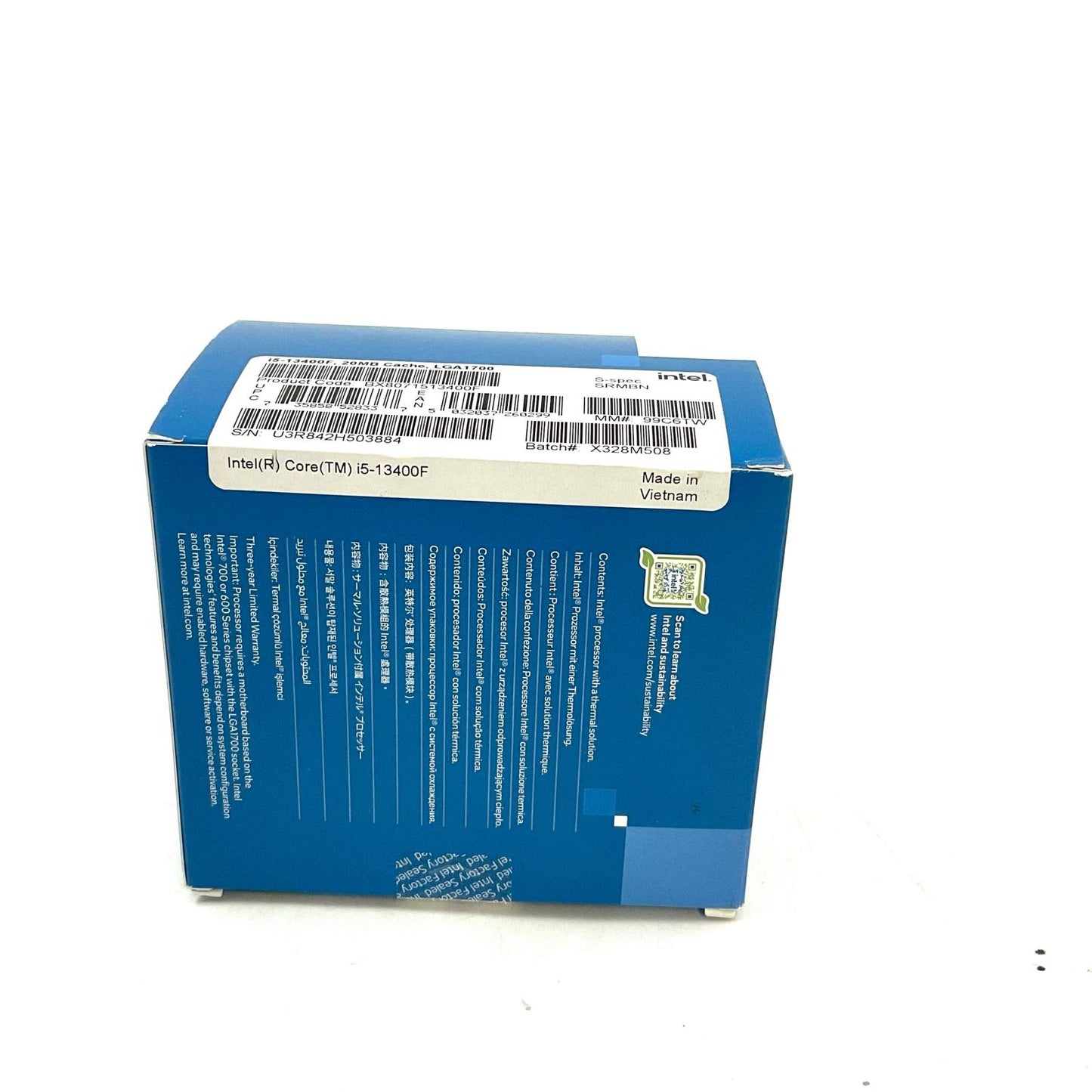 【全額返金保証】【最速発送】Intel CPU Intel(R)Core(TM)i5-13400F 美品 動作確認済