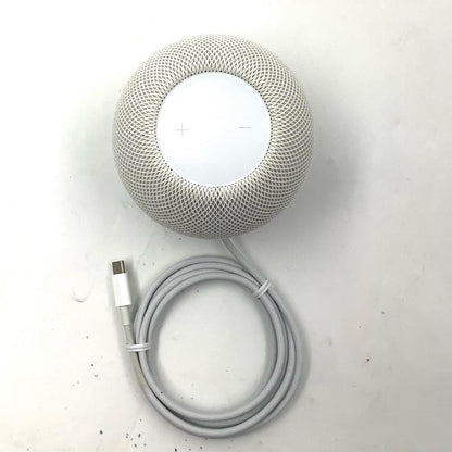 【全額返金保証】【最速発送】Apple HomePod mini ホワイト 美品 動作確認済