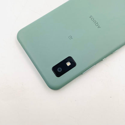 【最速発送】SHARP AQUOS AQUOS wish 64GB オリーブグリーン au SHG06 白ロム【難有】