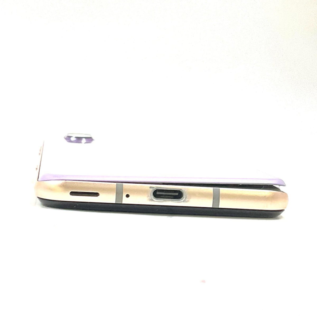 【最速発送】SHARP AQUOS AQUOS R3 128GB ピンクアメジスト au SHV44 白ロム【難有】