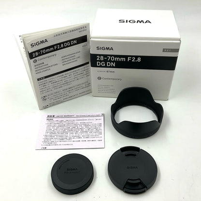 【全額返金保証】【最速発送】SIGMA 28-70mm F2.8 DG DN 超美品 動作確認済