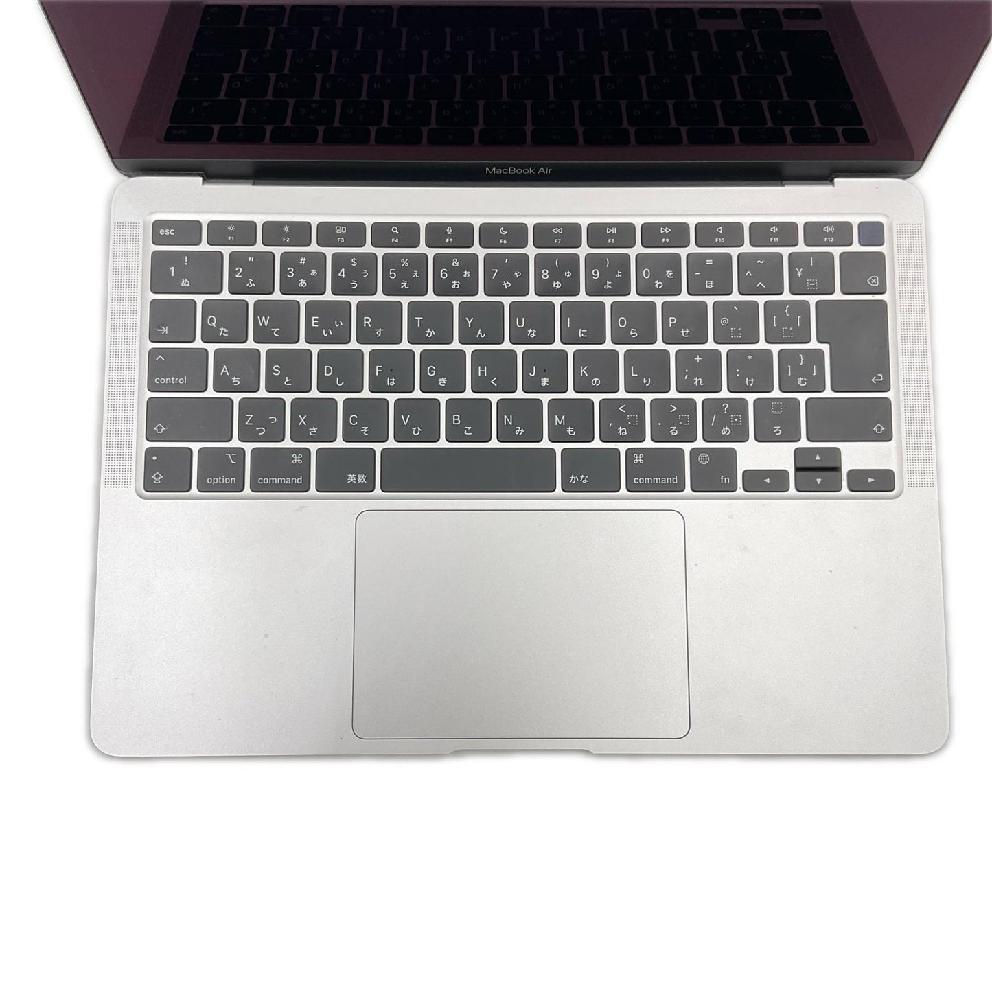 【全額返金保証】【最速発送】Apple MacBook Air 13.3インチ 2020 M1 8コア 8GB 256GB シルバー 98% 美品 動作確認済