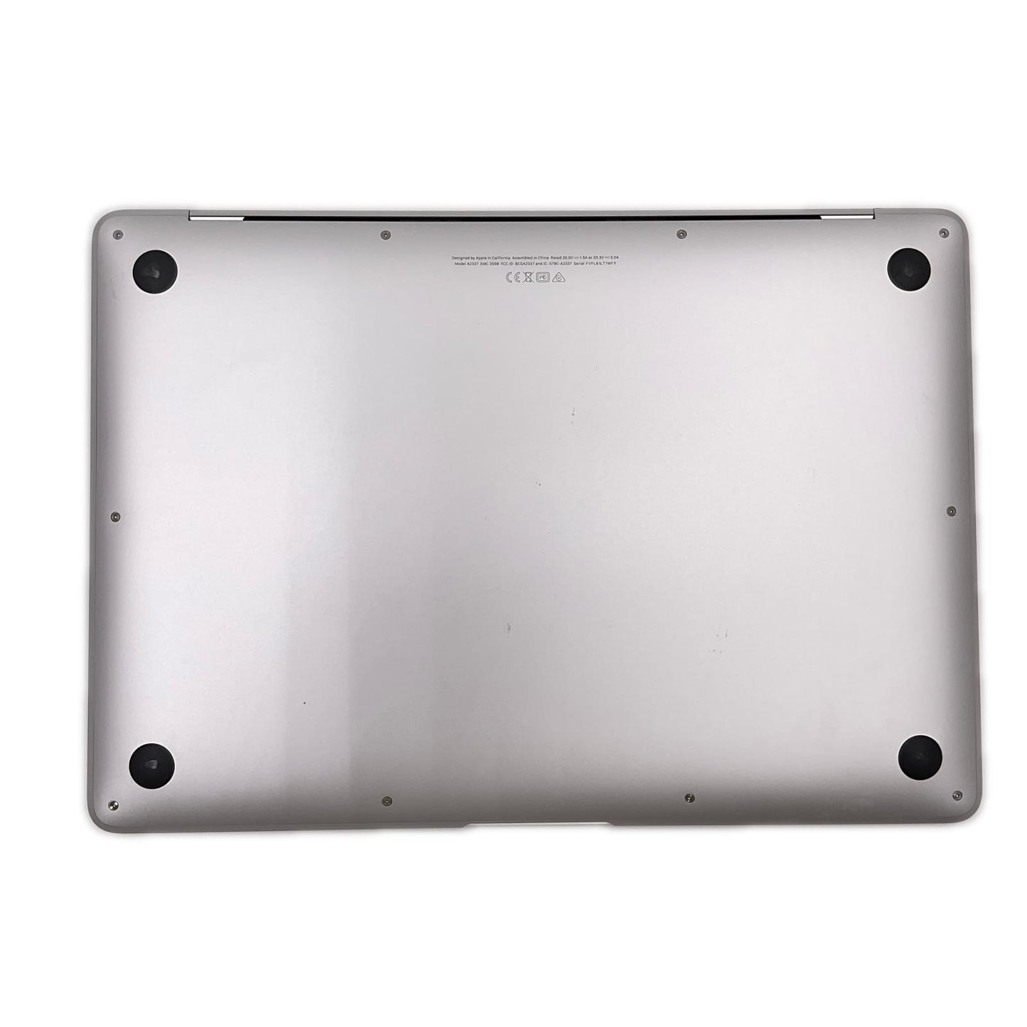 【全額返金保証】【最速発送】Apple MacBook Air 13.3インチ 2020 M1 8コア 8GB 256GB シルバー 98% 美品 動作確認済