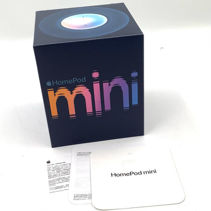 【全額返金保証】【最速発送】Apple HomePod mini ブルー 美品 動作確認済