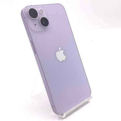 【全額返金保証】【最速発送】Apple iPhone iPhone 14 256GB パープル au SIMフリー 白ロム 動作確認済 75%