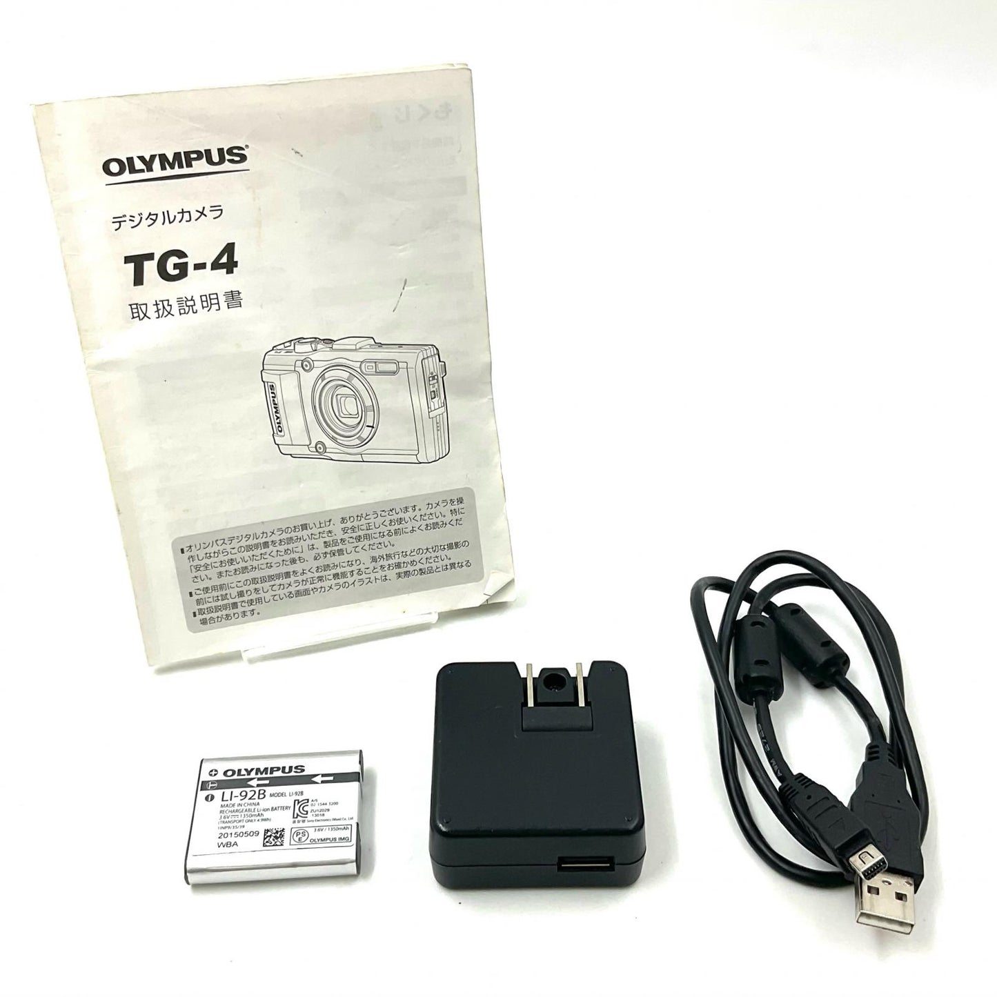 【全額返金保証】【最速発送】OLYMPUS コンパクトデジタルカメラ STYLUS TG-4 Tough [ブラック] 動作確認済
