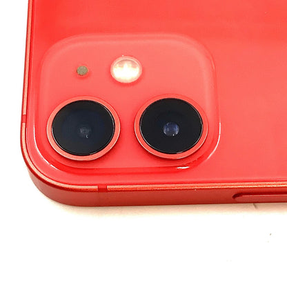 【最速発送】Apple iPhone iPhone 12 mini 64GB (PRODUCT)RED Softbank SIMフリー 白ロム【難有】 85%
