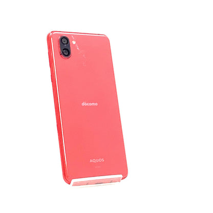 【最速発送】SHARP AQUOS R3 128GB レッド docomo SH-04L 白ロム【難有】
