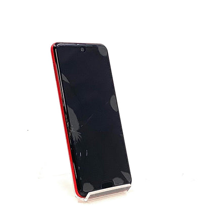 【最速発送】SHARP AQUOS R3 128GB レッド docomo SH-04L 白ロム【難有】