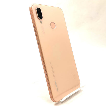 【全額返金保証】【最速発送】Huawei P 20 lite 32GB サクラピンク SIMフリー ANX-LX2J 白ロム 動作確認済