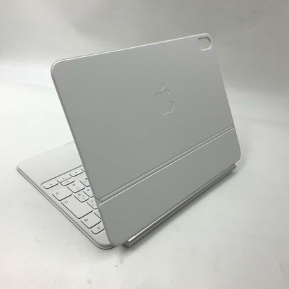 【全額返金保証】【最速発送】Apple Magic Keyboard 11インチiPad Air（M4）用Magic Keyboard - 日本語 - ホワイト MDFV4J/A 美品 動作確認済