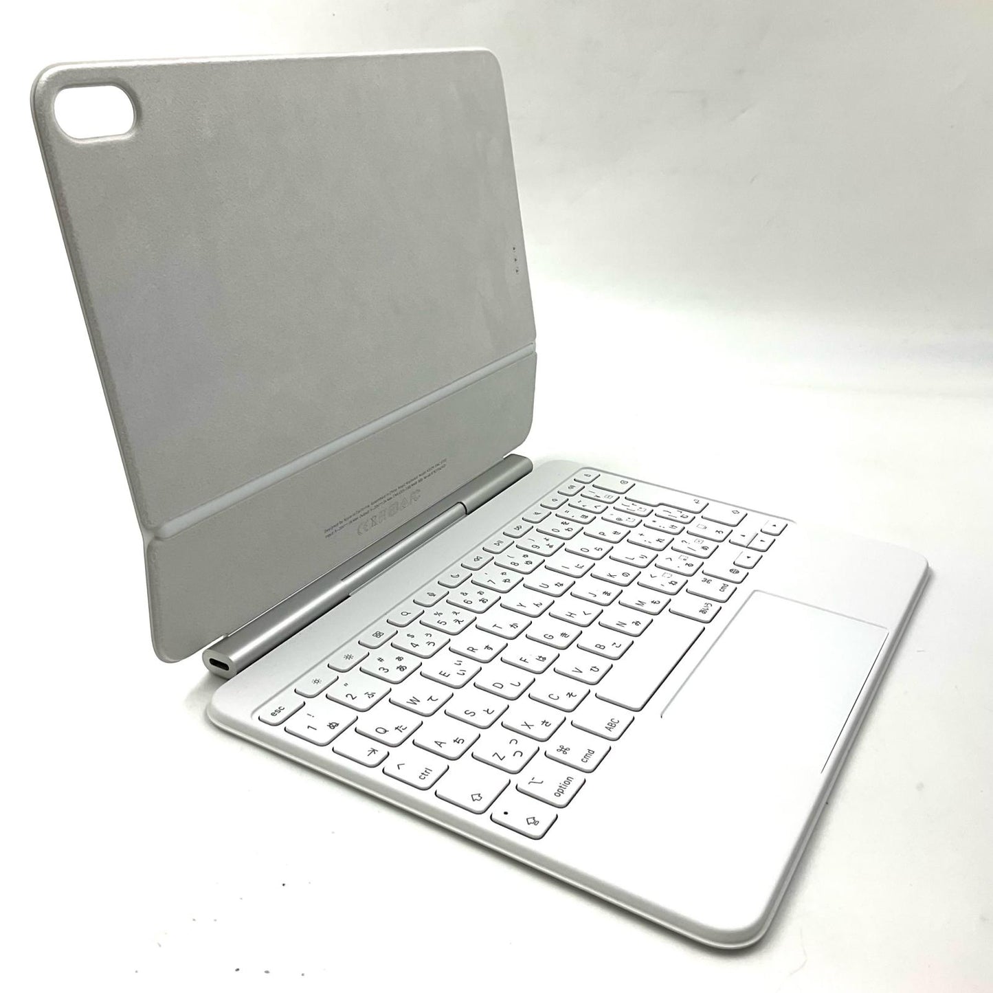 【全額返金保証】【最速発送】Apple Magic Keyboard 11インチiPad Air（M4）用Magic Keyboard - 日本語 - ホワイト MDFV4J/A 美品 動作確認済