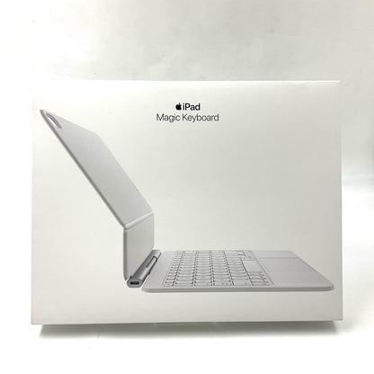 【全額返金保証】【最速発送】Apple Magic Keyboard 11インチiPad Air（M4）用Magic Keyboard - 日本語 - ホワイト MDFV4J/A 美品 動作確認済